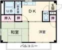 ハイツ晃武（コウブ）の間取り画像