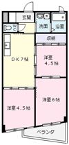 ベルメゾンの間取り画像