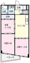 ベルメゾンの間取り画像