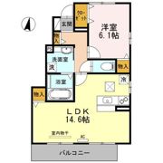 セジュールウィット松ノ木の間取り画像