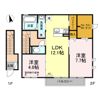 Maison de l'Ange(ﾒｿﾞﾝﾄﾞｩﾗﾝｼﾞｭ)の間取り画像