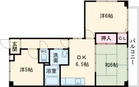 ロイヤルコーポ宝殿の間取り画像