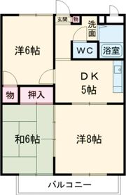 サンワード別府の間取り画像