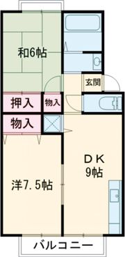 トゥインクルコート文化町10番館の間取り画像