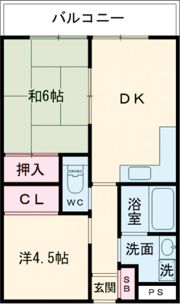 サンシャイン佐野の間取り画像