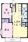メゾンシャングリラの間取り画像