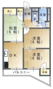マンション龍野の間取り画像