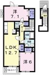 ノース カレント Ⅲの間取り画像