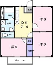 ドミール前田の間取り画像