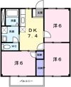 ドミール前田の間取り画像