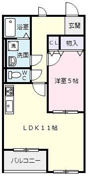 Fortuna carote（フォルトゥーナ カロータ）の間取り画像