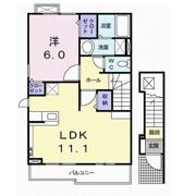 メロディの間取り画像