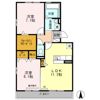 グリーンテラス Aの間取り画像