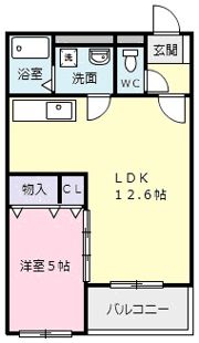 ラ・ポワール豊水の間取り画像