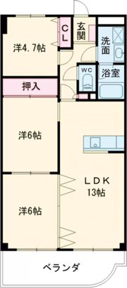第2小林保ビルの間取り画像