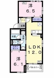 クレメントRの間取り画像