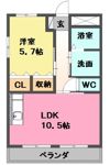 パークウィンズ長良の間取り画像