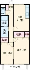 サンパティーク雅の間取り画像