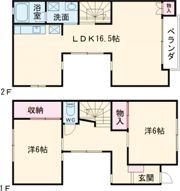フォレスト23柄山 C棟の間取り画像