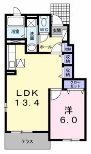 サンヴィスタハウスの間取り画像