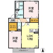 セジュールミキ F棟の間取り画像