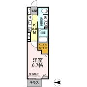 Schlosse Fuji Ⅷ(ｼｭﾛｯｾﾌｼﾞ)の間取り画像