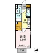 Schlosse Fuji Ⅷ(ｼｭﾛｯｾﾌｼﾞ)の間取り画像