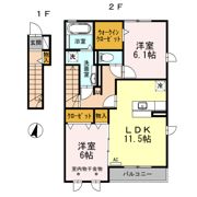 レトワールの間取り画像