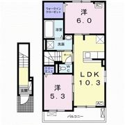 アート ハラン Ⅰの間取り画像