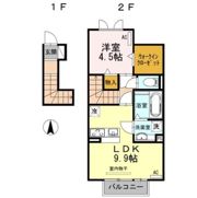 ルガールマルト B棟の間取り画像