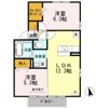 ディライト B棟の間取り画像