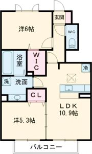 シャトンの間取り画像