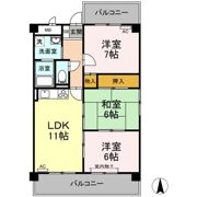 ソシア沢上の間取り画像