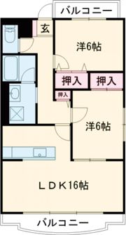 ブラウニィヒルの間取り画像
