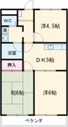 サニーハイツ本郷の間取り画像
