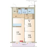 アイビス星ヶ台の間取り画像
