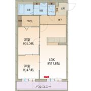 フラワーガーデン下恵土の間取り画像