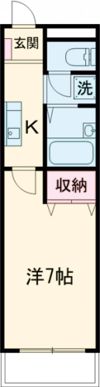 フラワーコートの間取り画像