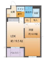 ベーシックマンションIIの間取り画像