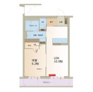 リーフ ニシヤマの間取り画像