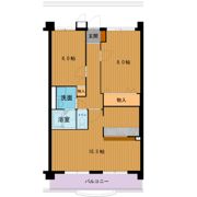 ハートフルマンション ウィルの間取り画像