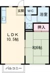 ビブロスヒルA・Bの間取り画像