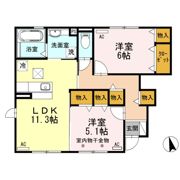 Dルーム ヨシダの間取り画像