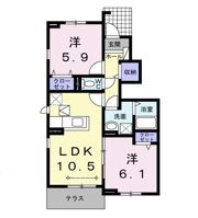 ブリッサBの間取り画像