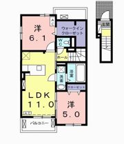 コンフォート長松Ⅰの間取り画像