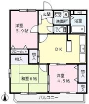 ア・ドリーム村山の間取り画像