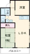 メゾンワタナベの間取り画像
