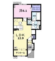 カンパネルラ A棟の間取り画像
