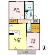 ハピネス本今の間取り画像