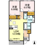 マリアライトの間取り画像